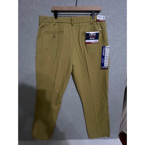 Izod Straight Chino Khaki - Picture 4 of 6
